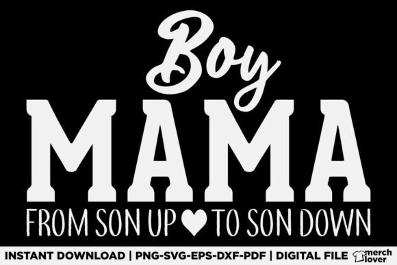 A Graphic Designer's Take on the Boy Mama T-Shirt Design