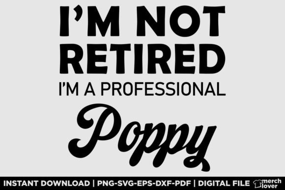 A Playful Poppy Graphic for T-Shirt Designs and Blogging
