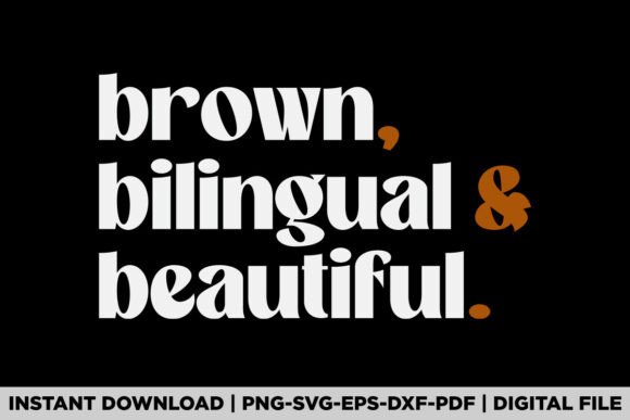 Brown Bilingual Beautiful Graphics: A Publisher's Visual Review