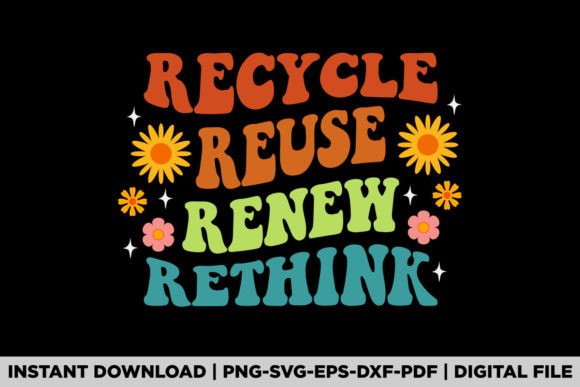 Earth Day Graphics for Commercial T-Shirt Designs