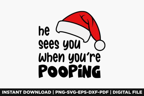 Evaluating the He Sees You Christmas Santa T-Shirt Graphic