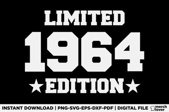 Limited Edition 1964 T-Shirt Graphics for Modern Bloggers