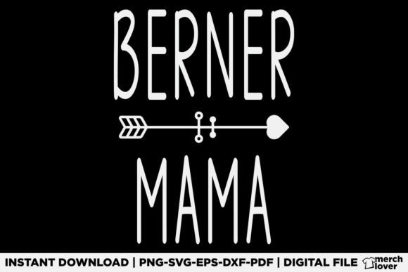 Reviewing the Bernese Mountain Dog Mom T-Shirt Design for Content Graphics