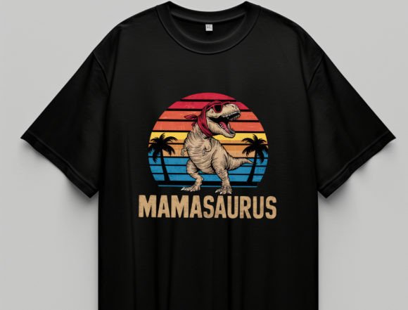 The Mamasaurus T-Rex: A Versatile Graphic for Branding